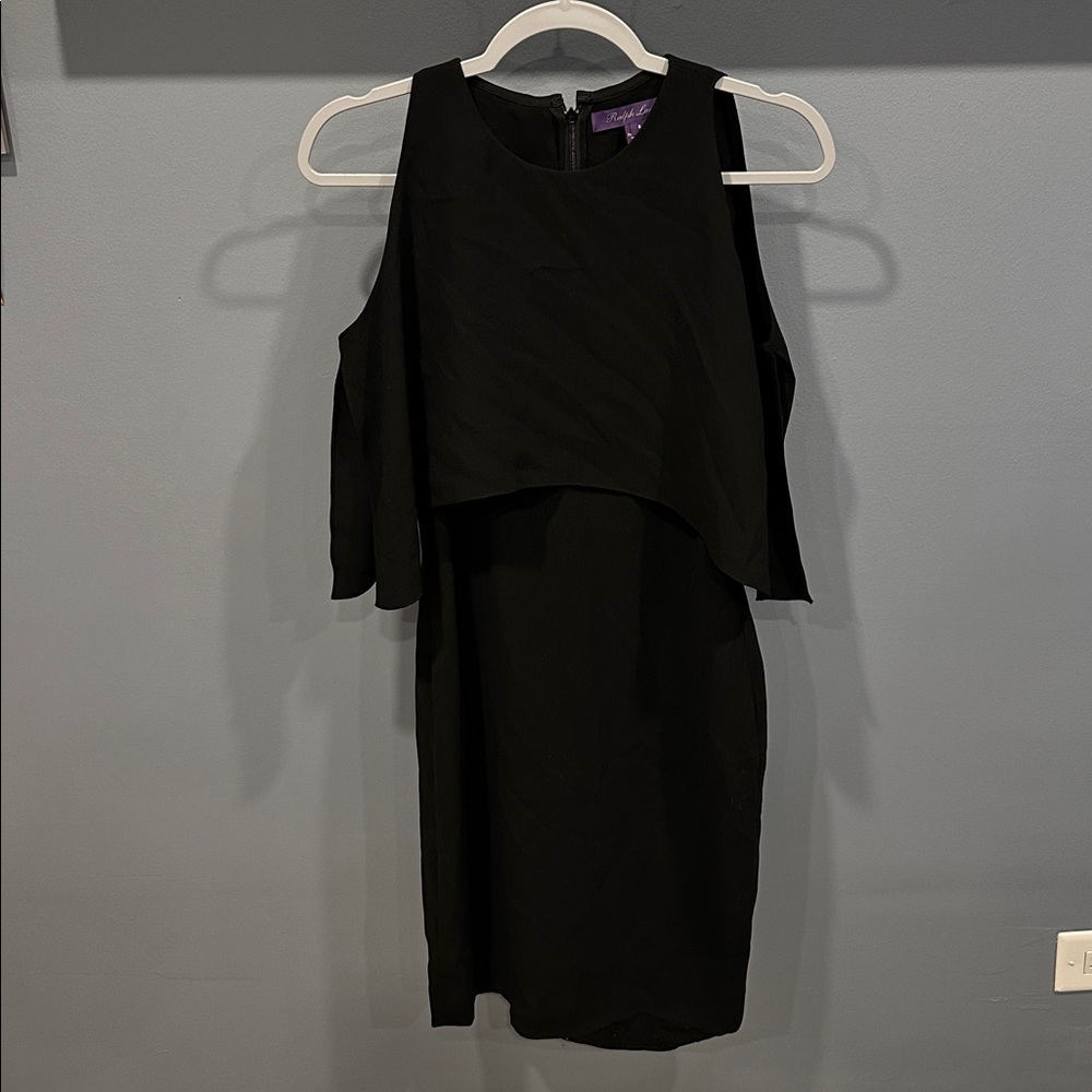 RALPH LAUREN Purple Label Black Dress